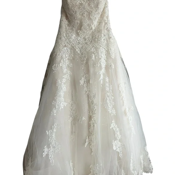 Elegant Lace Wedding Dress - Picture 5 of 16